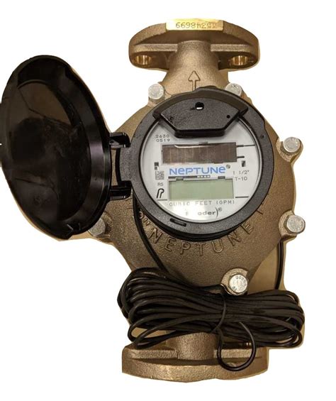 <b>Neptune</b> Technology Group T-10® R900i™ T-10 <b>Meter</b> with BTM Plastic - US Gallons. . Neptune water meter